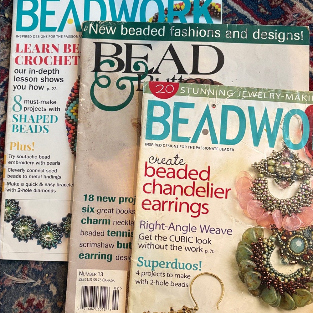 Lot of 3 Bead Magazines